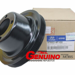 HYUNDAI H1 TQ 08  POLEA COMPRESOR     POLEA BOMBA AGUA HIDRAULICA