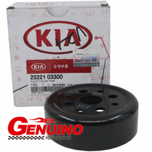 KIA RIO 18  POLEA B/AGUA     POLEA BOMBA AGUA HIDRAULICA